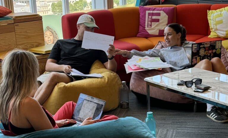 A relaxed brainstorm